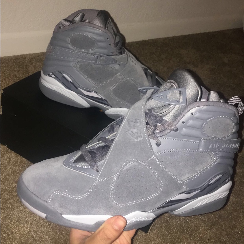 Cooo grey 8’s
